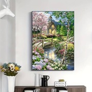 5D DIY Haft diamentowy Ogród japoński