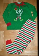 5^ świąteczna piżama bawełna Elf Skrzat 11/12 Lat_146/152 cm