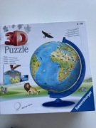 Puzzle 3D Ravensburger – Globus dla dzieci (26,7 cm) - 180el.