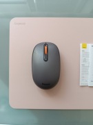 Mysz optyczna bluetooth BASEUS cicha "bezklikowa" plus podkładka