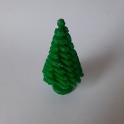 Lego 3471 Old Green Plant Tree Pine Large 4 x 4 x 6 2/3 