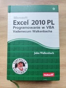 John Walkenbach, Excel 2010 PL Programowanie w VBA. Vademecum Walkenbacha