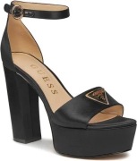 Guess Seton - Sndały czarne na obcasie roz. 39
