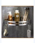 Regał  Narożny do Łazienki ze Stali Nierdzewnej