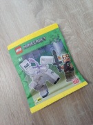 LEGO Minecraft minifigurki min249 Hero + min011 Skeleton + Skeleton Horse