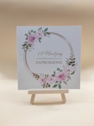 Zaproszenia na urodziny, osiemnastkę 