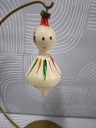 Bombka choinkowa prl laleczka 4 P1 