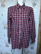 Koszula męska w kratę długi rękaw NOWA