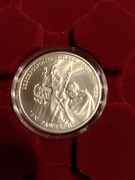 Srebrna moneta 10zł Jan Paweł II Pontifex Maximus 2002