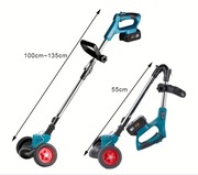 Kosiarka 21V 1800W elektryczna ręczna bezprzewodowa podkaszarka 2w1