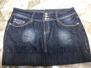 Spódniczka mini jeans L