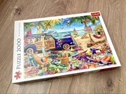 Puzzle TREFL 2000 elementów Tropikalne Wakacje