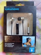 Słuchawki przewodowe Grundig metalowe z mikrofonem
