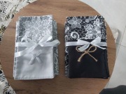 Bieżnik na stół + 6 kieszonek na sztućce 