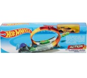 HOT WHEELS ACTION ZAKRĘCONY SKOK FTH82 pętla