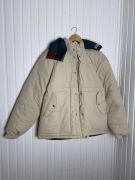 Kurtka męska By Parra Trees In Wind beżowa org wodoodporna M