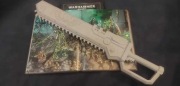 WH40k Chainsword 1 cosplay Darktide Space Marine 2 druk 3D