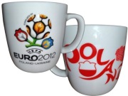 Kubek piłka nożna UEFA EURO 2012 - POLAND - licencjonowany - NOWY 
