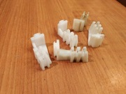 UNITRA ZRK amplituner AT 9100 9010 9115 wspornik kółka linki 