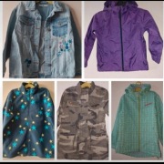 Kurtka wiosenna 128 kurtki dla dziewczynki parka