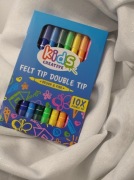 Flamastry mazaki kids z dwoma końcówkami pisaki