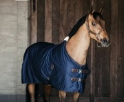 Derka Kentucky cotton sheet 125cm granatowa