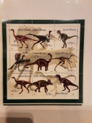 Gwinea Bissau 2001  Mi 1554-62  ark dinozaur idealna  pozycja