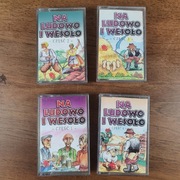 Kaseta magnetofonowa Na Ludowo i Wesoło 1/4 
