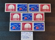 2377** Rocznica Rewolucji Październikowej, KOMBINACJE z arkusza - 1977 r. 
