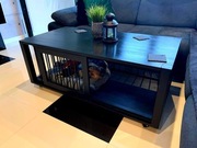 Drewniana Klatka stolik dla psa kennelowa 