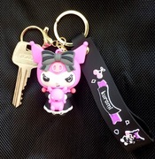 Brelok na klucze Kuromi 3D + dodatki świetny prezent