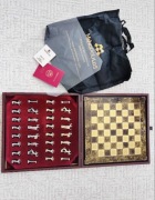 Przepiękny zestaw Szachów Manopoulos Ekskluzywne Szachy z Grecji Chess set