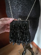 Mini torebeczka na srebrnym łańcuszku 