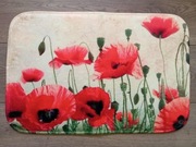 Dywanik łazienkowy z kwiatami maku