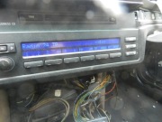 RADIO MID WYSWIETLACZ PANEL KLIMATYZACJI NIEBIESKIE PODSWIETLENIE bmw e39 