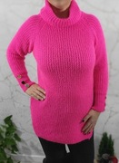 Sweter z szerokim golfem 