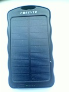 Powerbank 4000mah. Forever. Solarny. Wejście micro USB.