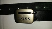 Pasek BOSS skórzany skóra