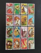 znaczki Zwierzęta seria Małpy