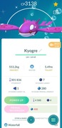 Pokémon Shiny Kyogre