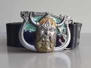 Buckles of America Rocklin, Wiking, skórzany pas 