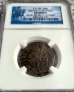 30 denarów 1711D Ludwik XIV - grading NGC z limitowaną wersją etykiety