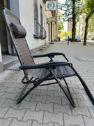 Leżak sznurowany brązowy 