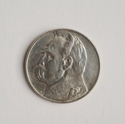 10 zł 1937r Piłsudski srebro