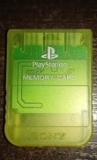 Karta pamięci Playstation 1 PSX Sony SCPH-1020 przeźroczysta