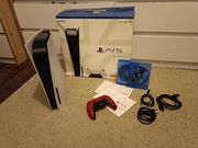 konsola playstation 5 plus pad i dwie gry