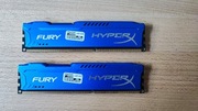 Pamięć RAM HyperX Fury DDR3 8GB (2x4GB) 1600MHz CL10