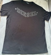 Diesel T-shirt koszulka L czarna 