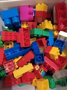 Klocki plastikowe luz mix