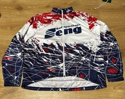 B026 Campitello bluza vintage retro lata 90 kolarska rowerowa XXL